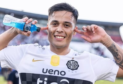 Hugo Alexander Sandoval, baja en Olimpia por lesión muscular.