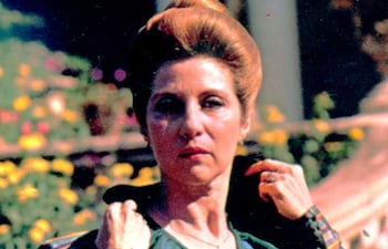 La actriz Edda de los Ríos, en una escena de “El secreto de la señora”.