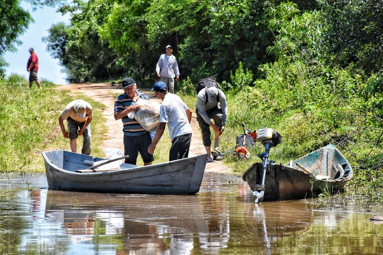 Acceso a Arekitá en General Artigas.