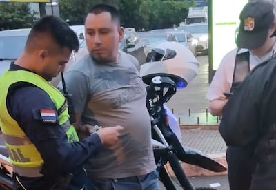 Francisco Ricardo Urunaga Dávalos fue detenido ayer en la zona primaria de Ciudad del Este.