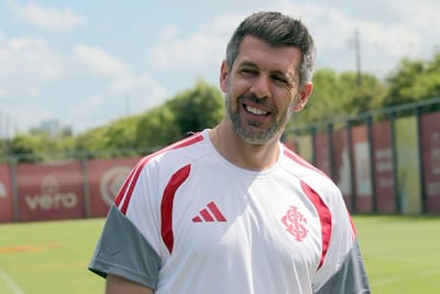 Paulo César Pezzolano Suárez (43 años), despedido por el Inter de Porto Alegre por malos resultados.