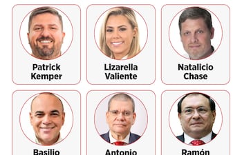 Proyectistas del plan que busca habilitar a expresidente de la República como senadores vitalicios.