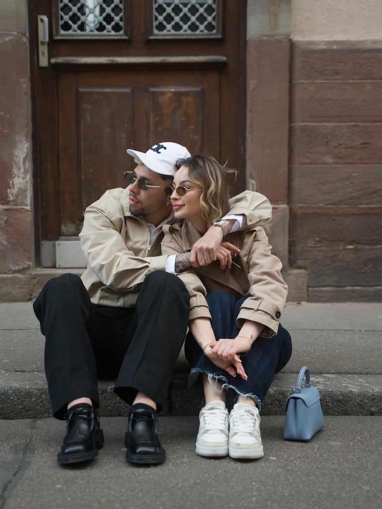 "Mi paz, mi lugar favorito, mi todo", expresó Julio Enciso al referirse a su esposa Melissa Cardona. (Instagram/Julio Enciso)