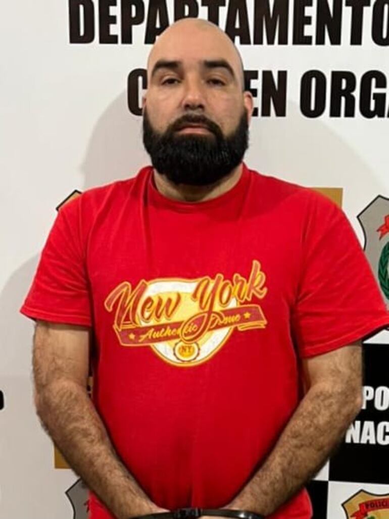 Nelson Osmar Rizzi, empleado de Camping 44, encarcelado por tráfico de armas.