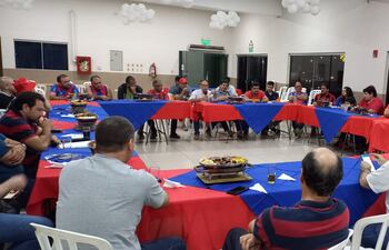 Reunión de socios de Cerro Porteño en el Club Deportivo Cemina.