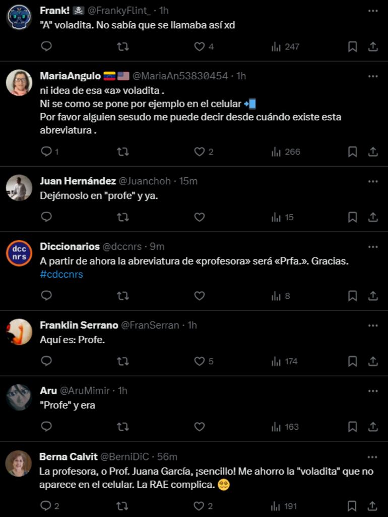 Los internautas cuestionan esta abreviatura de la RAE.