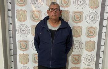 Basildies Duré Serafini, de 66 años, diácono eclesiástico, quien contaba con orden de captura librada por la Fiscalía de Coronel Oviedo.