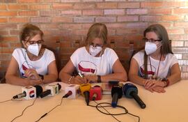 Hijas del exvicepresidente Óscar Denis.