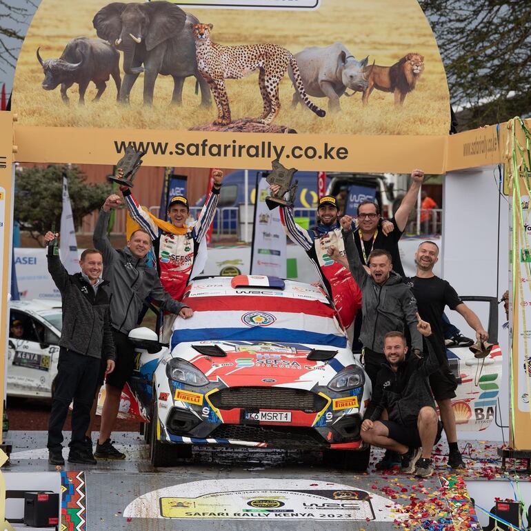 Diego Domínguez Bejerano fue el ganador de la WRC3 en 2023.