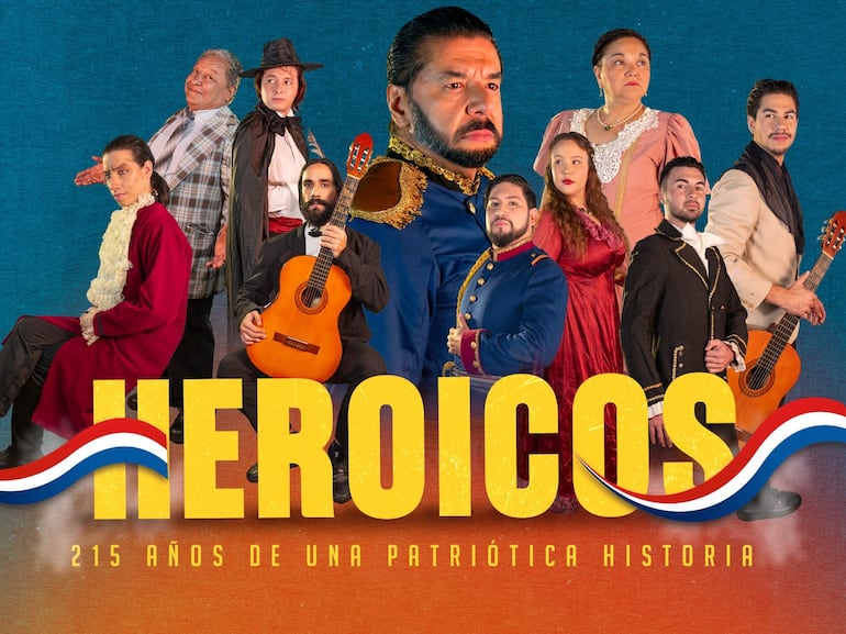 El elenco que presentará "Heroicos".