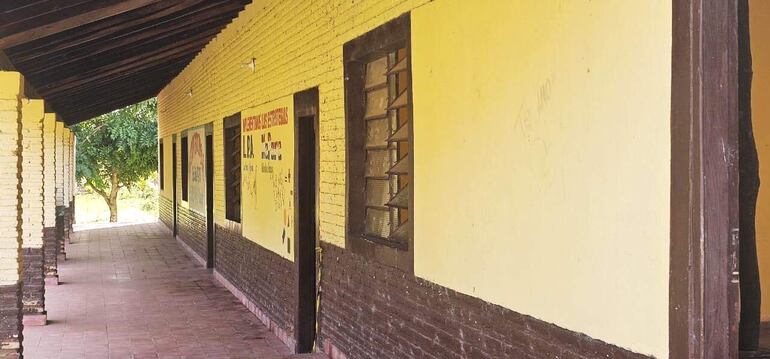 Un pabellón con cuatro aulas se encuentra clausurado y figura dentro de la microplanificación en el orden 14 compo "prioridad".