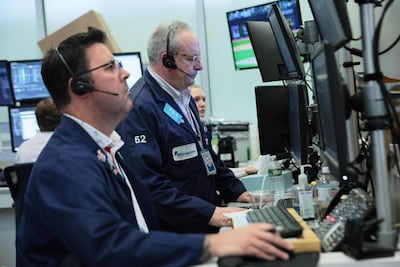 NEW YORK, NEW YORK - JUNE 10: Traders work on the floor of the New York Stock Exchange during afternoon trading on June 10, 2026 in New York City. Stocks were significantly down at the closing of the market with the Dow Jones losing over 800 points after U.S. President Donald Trump stated that negotiations with Iran were taking too long and threatened more action causing oil prices to rise. Michael M. Santiago/Getty Images/AFP (Photo by Michael M. Santiago / GETTY IMAGES NORTH AMERICA / Getty Images via AFP)