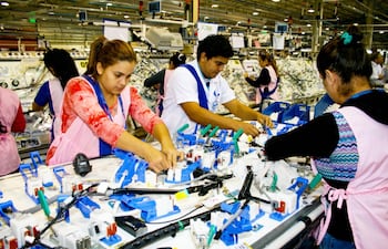 Las importaciones de insumos para maquila con transformación se incrementaron considerablemente hasta abril.