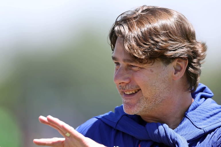 Mauricio Pochettino, director técnico de la selección de Estados Unidos.