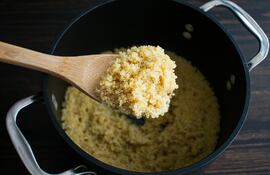 Quinoa cocida.