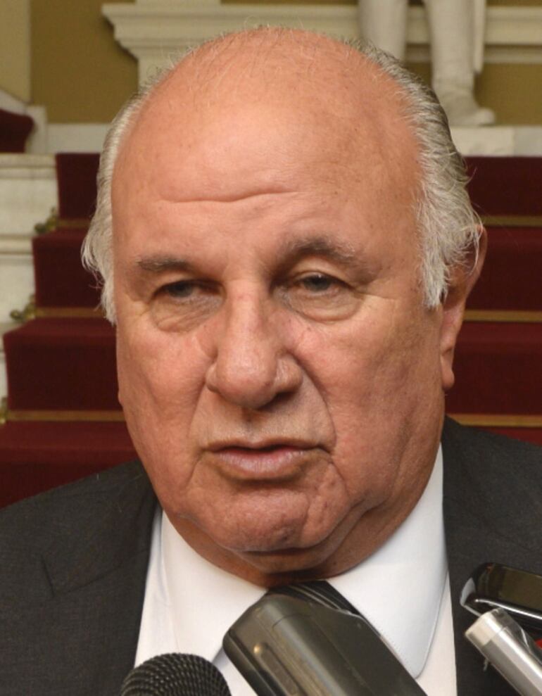 Amancio Óscar Denis Sánchez, exvicepresidente de la República que fue secuestrado ayer en Amambay.