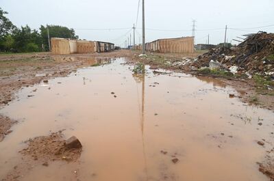 Parte del predio que sería subastado dentro de dos días en la Costanera de Asunción.