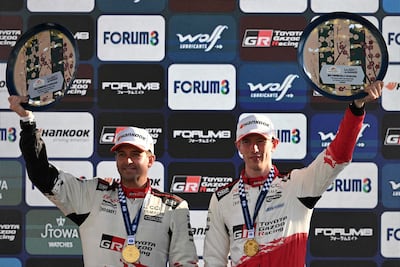 Elfyn Evans (derecha, 37 años) y Scott Martin, flamantes campeones 2026 del WRC.