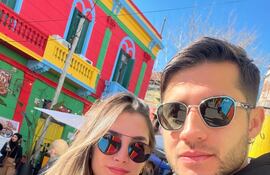 Stephi Ríos e Iván Torres celebran su primer Día de los Enamorados juntitos.