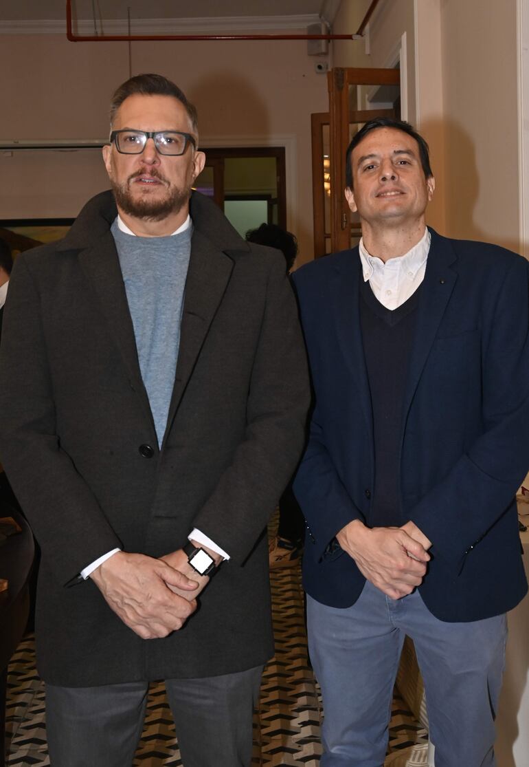 Sergio Duarte y Emiliano Estigarribia. 