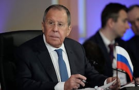 Serguéi Lavrov, ministro de Exteriores de Rusia.