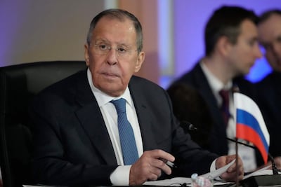 Serguéi Lavrov, ministro de Exteriores de Rusia.