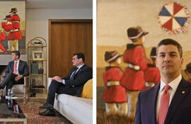 "En una foto de sus redes, él mismo se ubica exactamente en el lugar de ese niño..."