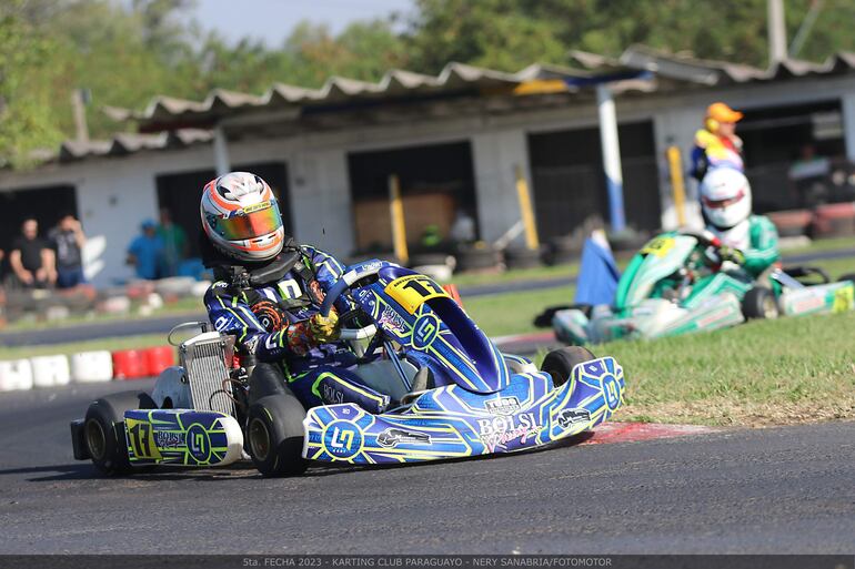 Alberto Benítez Bejarano fue el mejor de la Rotax Junior Max.
