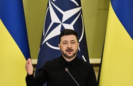 Volodímir Zelenski, presidente de Ucrania.