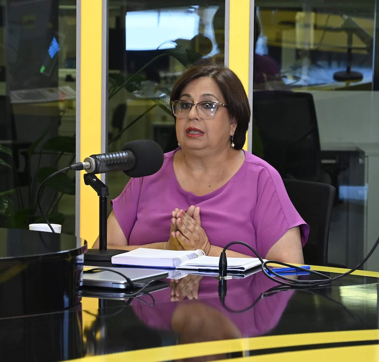 Esperanza Martínez, senadora por el Frente Guasú.