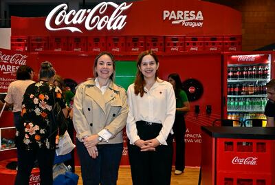Tania Peña y Stephanie Dragotto, gerente y subgerente de Asuntos Públicos, Comunicación y Sustentabilidad.
