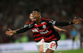 Bruno Henrique, liberado de una sanción en Brasil.
