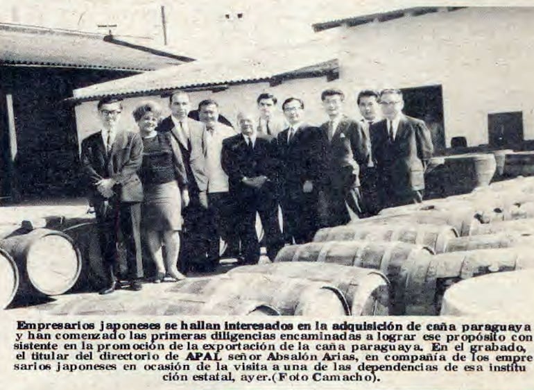 Empresarios japoneses en gestiones para exportación de caña a su país.