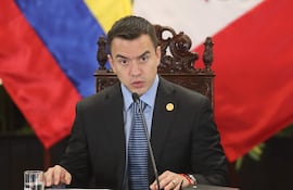El presidente de Ecuador, Daniel Noboa.