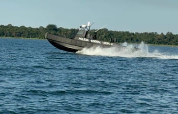 La embarcación blindada será utilizada por Brasil en aguas compartidas con Paraguay.