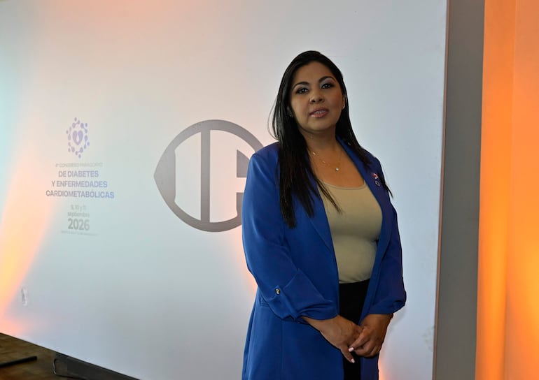 La Dra. Griselda Sosa Azuaga, presidenta de la Sociedad Paraguaya de Diabetología (SPD).