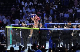 Justin Gaethje (37 años), nuevo campeón de peso ligero de la UFC.