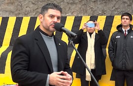 El intendente de Asunción Oscar Rodríguez, cartista.