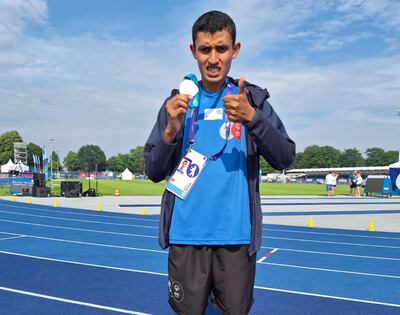 El atleta Christopher Steven Jacquet Zorrilla (18/5/1997) conquistó la medalla de plata en los 800 metros, ayer en Berlín.