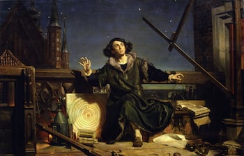 Jan Matejko: "El astrónomo Copérnico, o las conversaciones con Dios" (1872)