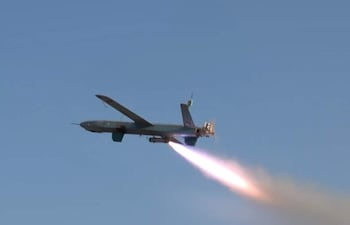 Houthis fire missiles, drones at government sites