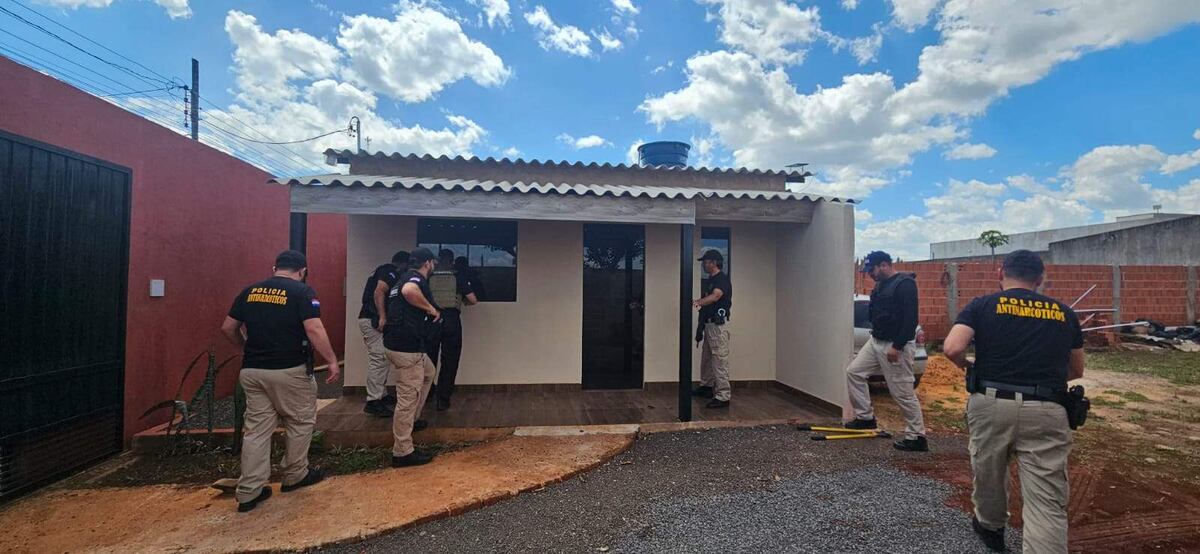 Incautan más de 1.000 panes de marihuana en Pedro Juan Caballero