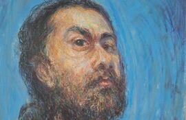 Imagen de uno de los autorretratos de Emilio Cutillo que se exhibirán en el Ateneo Paraguayo.