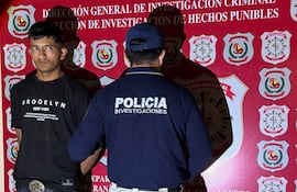 Máximo Ramón Giménez Quintana, capturado en Itakyry por homicidio.