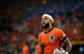 Memphis Depay, 30 años, nuevo jugador del Corinthians.