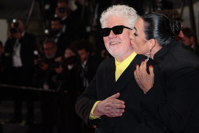 Pedro Almodóvar y Rossy de Palma.