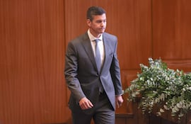El presidente de la República, Santiago Peña.