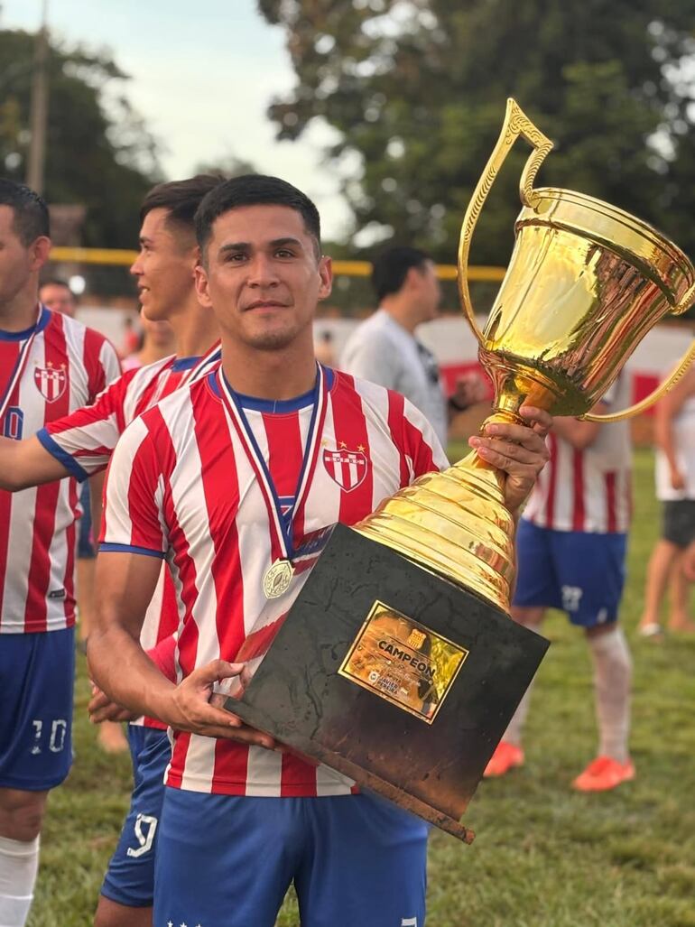 El trofeo del campeón.