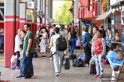 La Estación de Buses de Asunción (EBA) reportó el tránsito de al menos 116.630 pasajeros desde el lunes 1 hasta este sábado