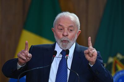 El presidente de Brasil, Luiz Inácio Lula da Silva.
